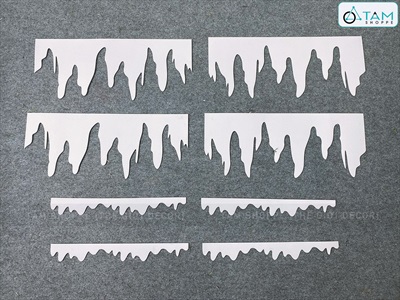 Set 2 - 4 miếng Tuyết tan mút Bitis dày 2ly [2 size] TUYETTAN-02